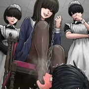 お嬢様の足舐め奴隷