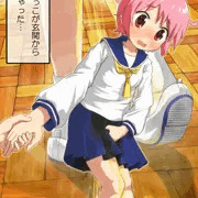 おしっこが玄関から出ちゃった