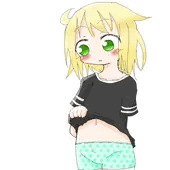 うちの子とすじとパンツとか