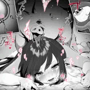 レディバットちゃんと豚