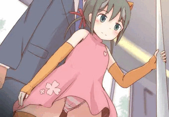 ウリたんが痴漢にあうえっち