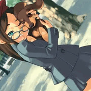 ベレー帽眼鏡娘の監禁飼育