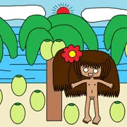 パナマのヤシヤシアイランド