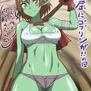 洞窟にゴブリンが