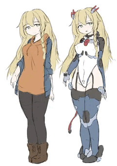 ロボ物主人公ちゃんエロスーツ＆全裸