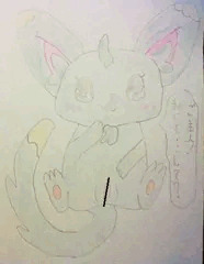 アナログ過去絵45　チラーミィ