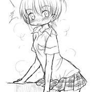 ラクガキ女子高生