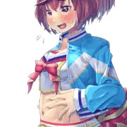 チアネイチャさん（へそで応援）