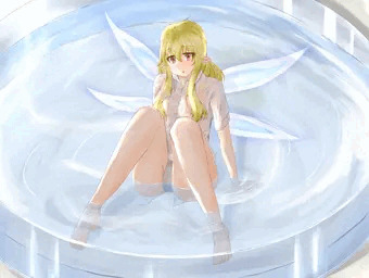初夏の涼み妖精さん