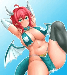 えちえちドラゴン娘さん