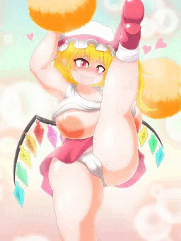 ムンムンデカパイフランちゃんチアガール