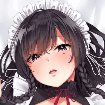 性処理担当メイドさん　抱き枕カバー表面イラスト