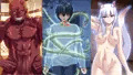 油断して負ける駆け出し退魔巫女