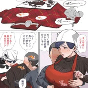 お正月もお母さんと一緒！