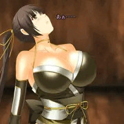 ポニーテールくノ一を少し剥ぐ