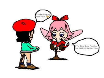 Adeleine & Ribbon's Poop (Comic) 