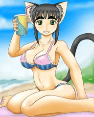 夏の看板娘