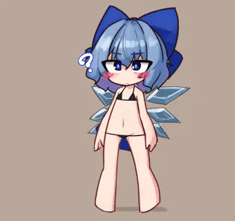 デフォルメ膨乳チルノちゃん