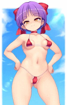 マイクロビキニ猫姉さん