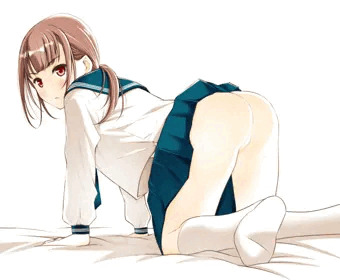 四つん這い　履いてないver
