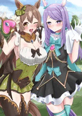 【Skeb】サトノダイヤモンド&メジロマックイーン