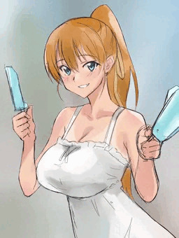 いつも大きい方のアイスをくれる夏姫ちゃん