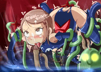触手でエビちゃん