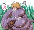 茂みでアーボックに襲われてしまった！！
