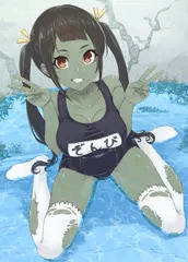 ふたなりスク水ゾンビちゃん