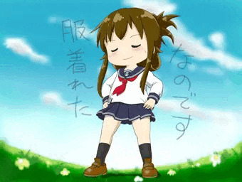 服着れた電ちゃん→やっぱ吹っ切れた電ちゃん→さらに吹っ切れた電ちゃん