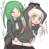 おそわれる菊月さん