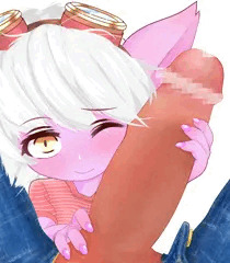 頬擦りするトリスちゃん