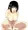 黒髪ロング