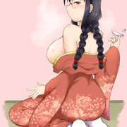 姫始め眼鏡っ娘