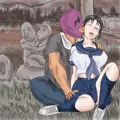 おっさんと巨乳少女2 道祖神の佇む田舎路