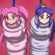 うちのバーチャロン娘、ブランケットスリープサック詰め