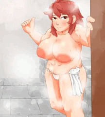 風呂屋で働くナマリ