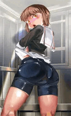 貧乳娘　おしり