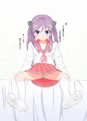 かがみんの足