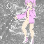 露出自撮りに遭遇した