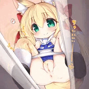 スカ注)下から和式うちの狐リメイク
