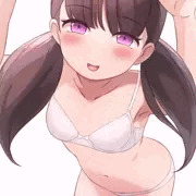 ツインテールと下着