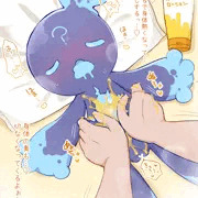 えこちゃんにはちみつローションマッサージ