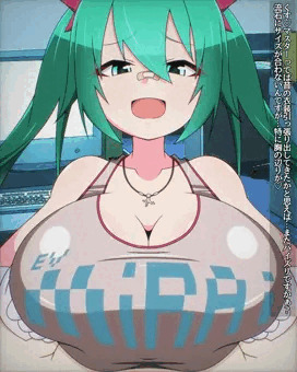 初音ミク　着衣パイズリ