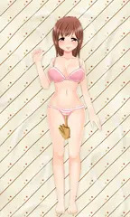 パンツの上からクニクニ