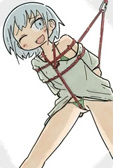 縛られて悦んじゃう娘