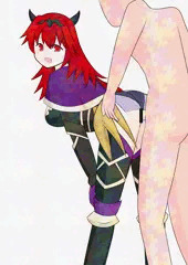 どこかのコスプレしたフェニックスがエロかったので後ろから入れた