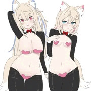 フワモコ　逆バニー