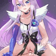 騎乗位乳首責めH♥