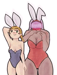 新人バニーガール